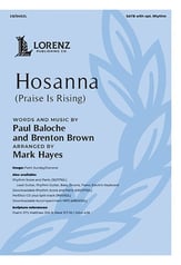 Hosanna SATB choral sheet music cover